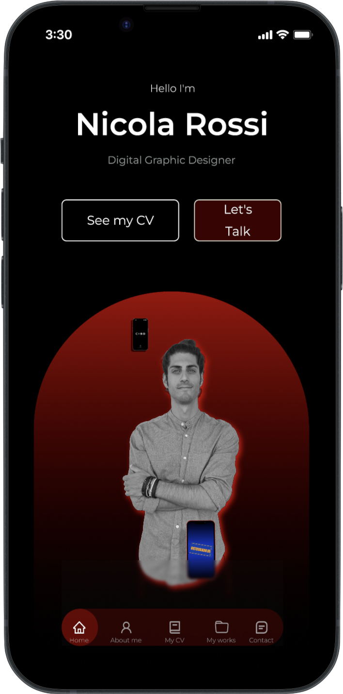 Personal Portfolio App Preview