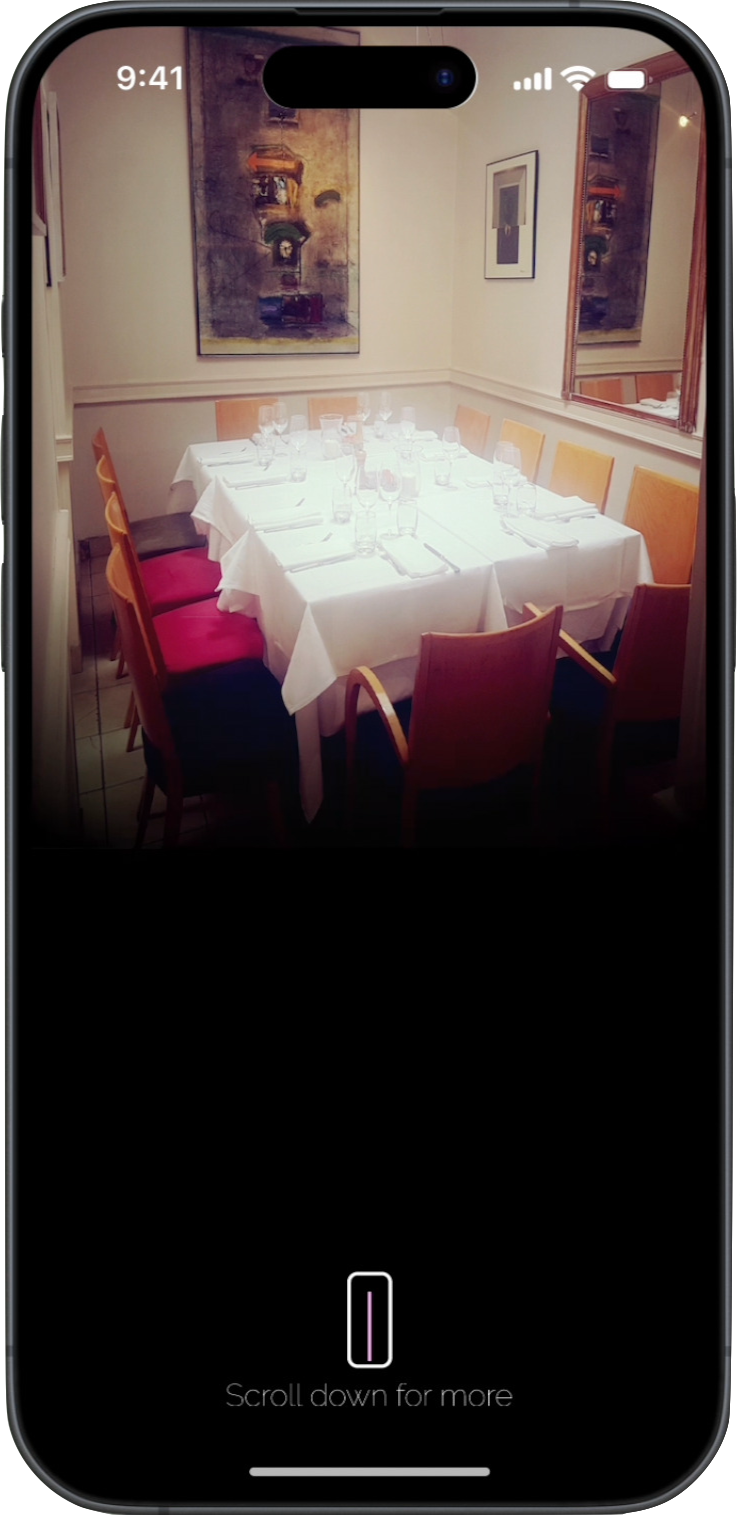 Cibo Restaurant App Preview