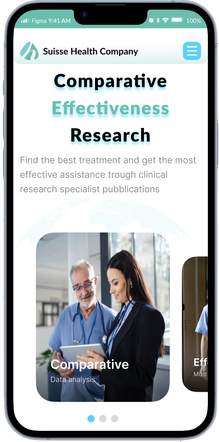 Suisse Health Company App Preview